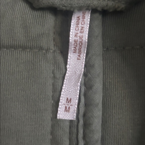 Free People Quilted Bomber Jacket in Sage - Picture 4 of 5